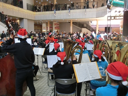 クリスマスコンサート in フルルガーデンの様子