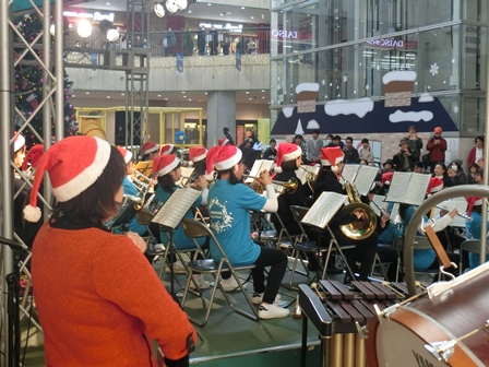 クリスマスコンサート in フルルガーデンの様子