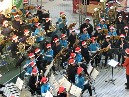 クリスマスコンサート in フルルガーデンの様子