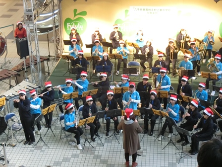 クリスマスコンサート in フルルガーデンの様子