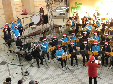 クリスマスコンサート in フルルガーデンの様子