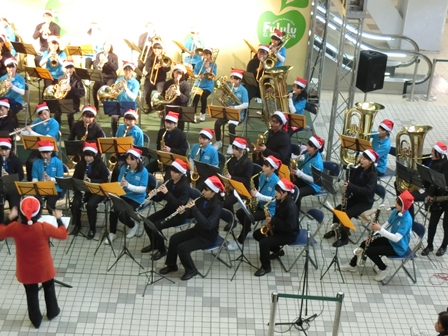 クリスマスコンサート in フルルガーデンの様子