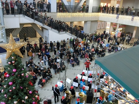 クリスマスコンサート in フルルガーデンの様子