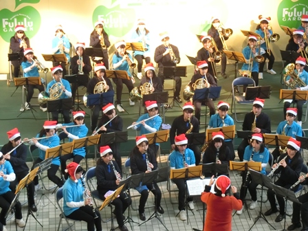 クリスマスコンサート in フルルガーデンの様子