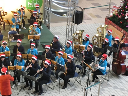 クリスマスコンサート in フルルガーデンの様子