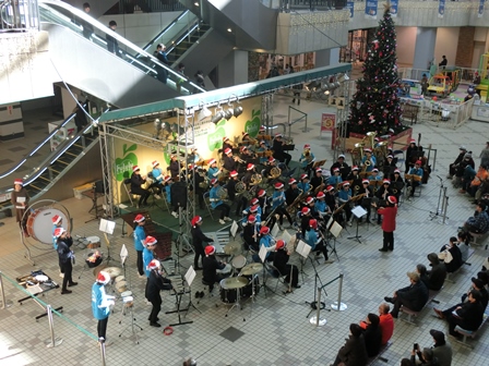 クリスマスコンサート in フルルガーデンの様子
