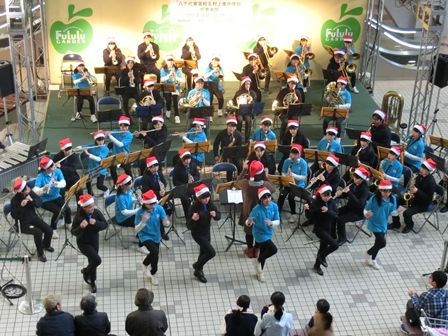 クリスマスコンサート in フルルガーデンの様子