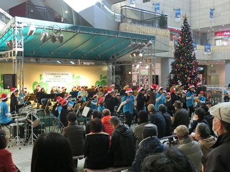 クリスマスコンサート in フルルガーデンの様子