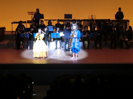 定期演奏会 in 八千代市市民会館の様子