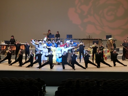定期演奏会 in 八千代市市民会館の様子