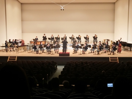 定期演奏会 in 八千代市市民会館の様子