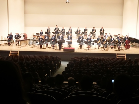 定期演奏会 in 八千代市市民会館の様子