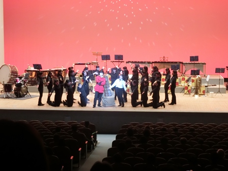 定期演奏会 in 八千代市市民会館の様子