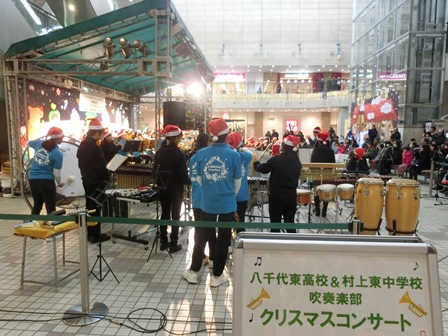 クリスマスコンサート in フルルガーデンの様子