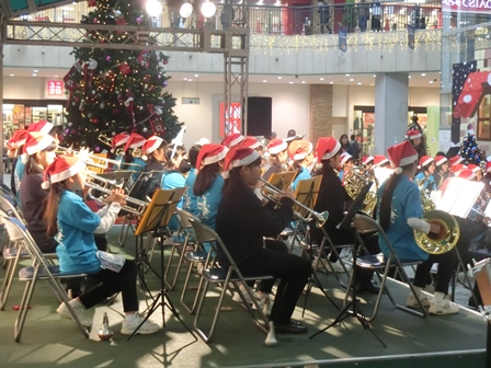 クリスマスコンサート in フルルガーデンの様子