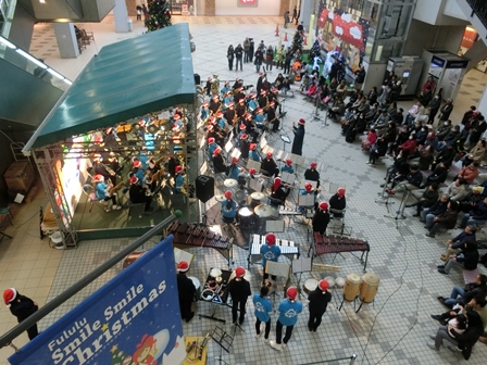 クリスマスコンサート in フルルガーデンの様子