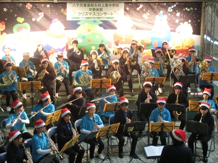クリスマスコンサート in フルルガーデンの様子