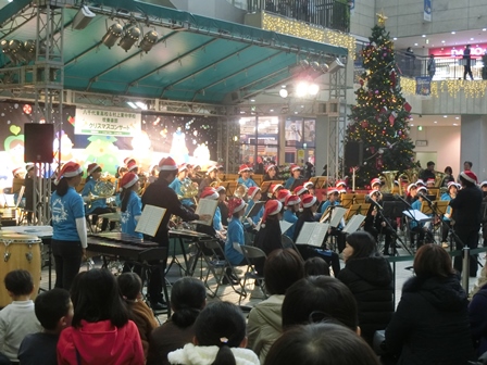 クリスマスコンサート in フルルガーデンの様子