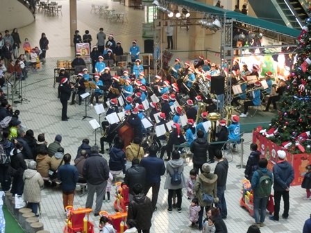 クリスマスコンサート in フルルガーデンの様子