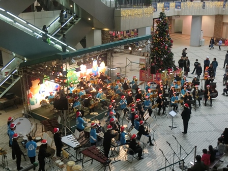 クリスマスコンサート in フルルガーデンの様子
