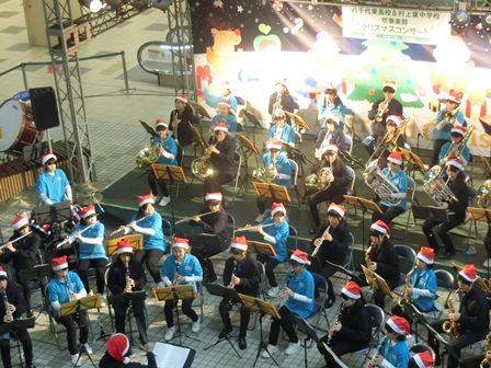 クリスマスコンサート in フルルガーデンの様子