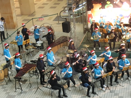クリスマスコンサート in フルルガーデンの様子