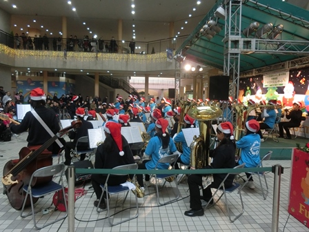 クリスマスコンサート in フルルガーデンの様子
