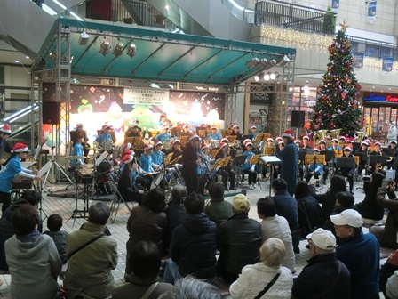 クリスマスコンサート in フルルガーデンの様子