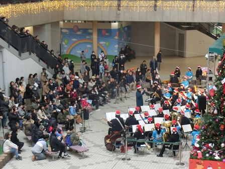 クリスマスコンサート in フルルガーデンの様子