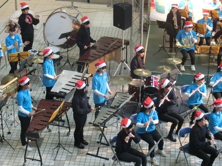 クリスマスコンサート in フルルガーデンの様子