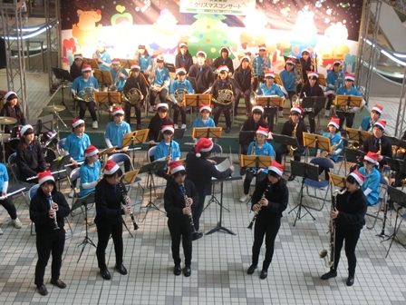クリスマスコンサート in フルルガーデンの様子