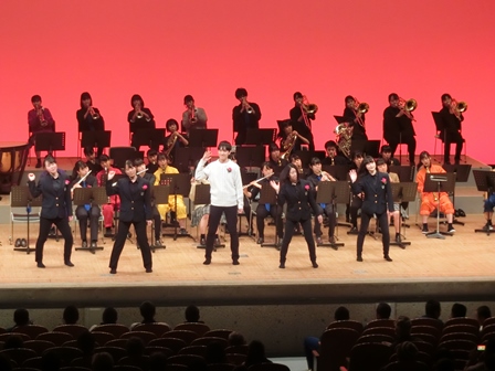 定期演奏会 in 八千代市市民会館の様子