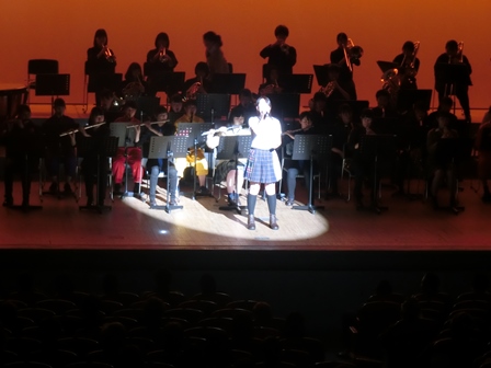 定期演奏会 in 八千代市市民会館の様子