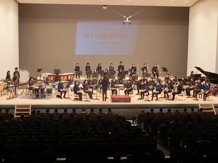 定期演奏会 in 八千代市市民会館の様子