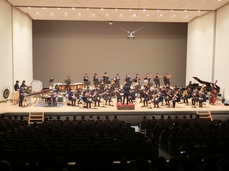 定期演奏会 in 八千代市市民会館の様子