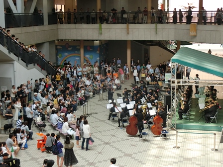 サマーコンサート in フルルガーデン2019の様子