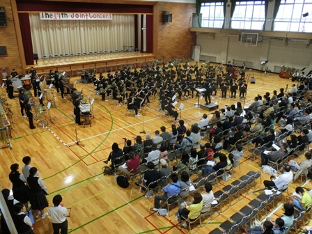 ジョイント コンサート in 植草学園大学付属高等学校の様子