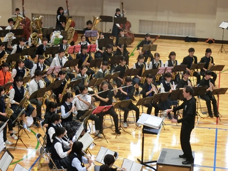ジョイント コンサート in 植草学園大学付属高等学校の様子