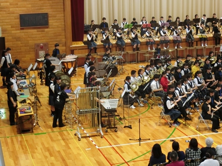 ジョイント コンサート in 植草学園大学付属高等学校の様子
