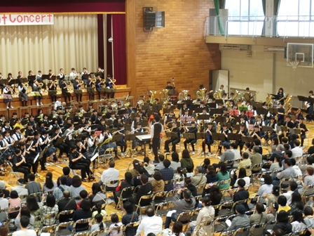 ジョイント コンサート in 植草学園大学付属高等学校の様子