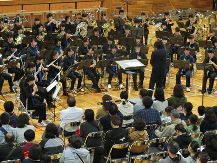 ジョイント コンサート in 植草学園大学付属高等学校の様子