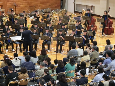 ジョイント コンサート in 植草学園大学付属高等学校の様子