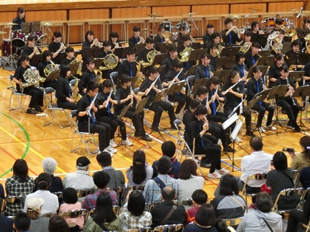 ジョイント コンサート in 植草学園大学付属高等学校の様子