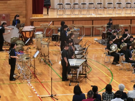 ジョイント コンサート in 植草学園大学付属高等学校の様子