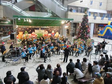 クリスマスコンサート in フルルガーデンの様子
