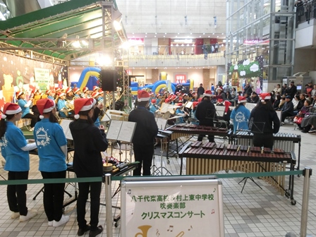 クリスマスコンサート in フルルガーデンの様子