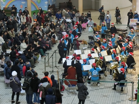 クリスマスコンサート in フルルガーデンの様子