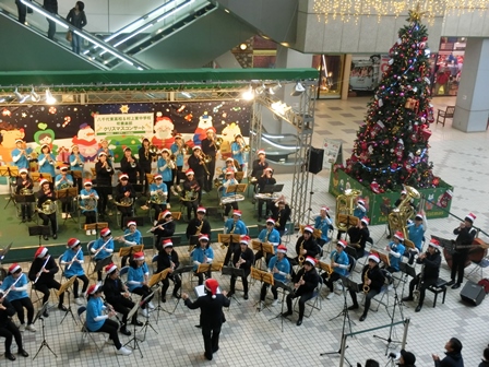 クリスマスコンサート in フルルガーデンの様子
