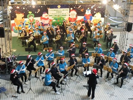 クリスマスコンサート in フルルガーデンの様子