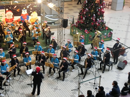 クリスマスコンサート in フルルガーデンの様子